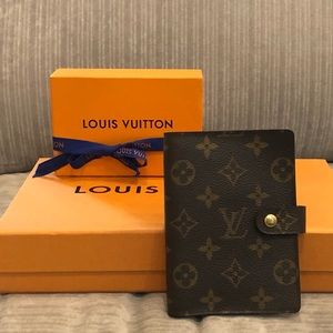 Louis Vuitton monogram agenda